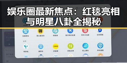 娱乐圈最新焦点:红毯亮相与明星八卦全揭秘